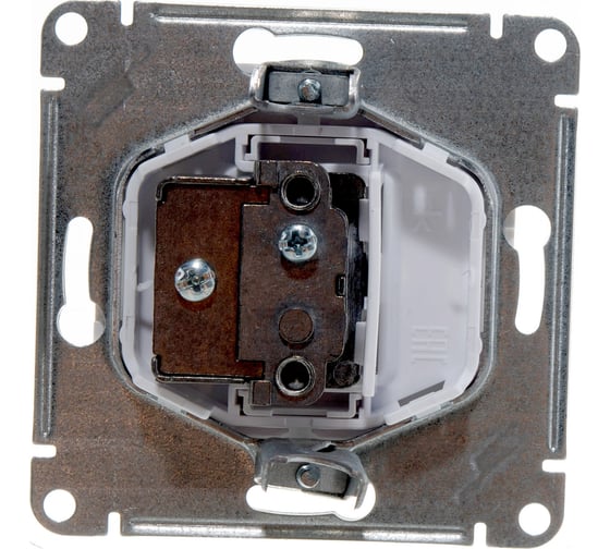 Механизм розетки Systeme Electric TV ATLAS DESIGN оконечный 1DB, белый ATN000191 1240164