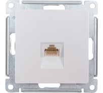Механизм компьютерной розетки Systeme Electric ATLAS DESIGN RJ45 жемчуг ATN000483 1240297