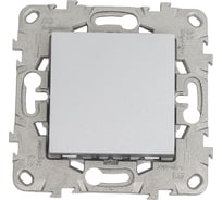 Переключатель Systeme Electric 1-кл. UNICA NEW 10AX 250В алюминий NU520330 1239905