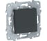 Переключатель Systeme Electric 1-кл. UNICA NEW 10AX 250В антрацит NU520354 1239909 1