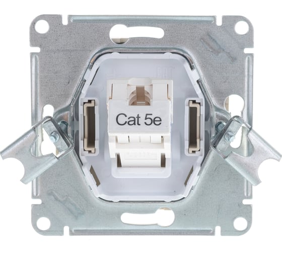 Механизм компьютерной розетки Systeme Electric ATLAS DESIGN RJ45 шампань ATN000583 1240340