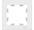 Рамка Schneider Electric 1-м ATLAS DESIGN белая ATN000101 1240124 1