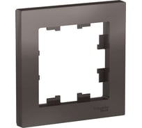 Рамка Schneider Electric 1-м ATLAS DESIGN мокко ATN000601 1240349