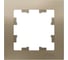 Рамка Systeme Electric 1-м ATLAS DESIGN шампань ATN000501 1240306 2