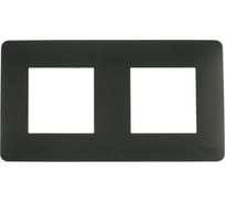 Рамка Systeme Electric 2-м UNICA STUDIO антрацит NU200454 1239745