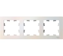 Рамка Systeme Electric 3-м ATLAS DESIGN универсальная жемчуг ATN000403 1240265