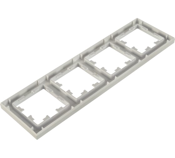Рамка Systeme Electric 4-м ATLAS DESIGN универсальная, жемчуг ATN000404 1240266