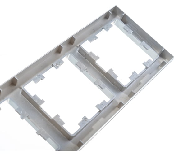 Рамка Systeme Electric 4-м ATLAS DESIGN универсальная, алюминий ATN000304 1240223