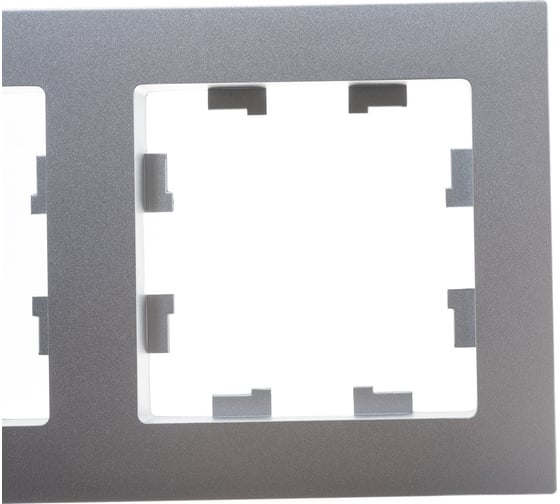 Рамка Systeme Electric 4-м ATLAS DESIGN универсальная, алюминий ATN000304 1240223