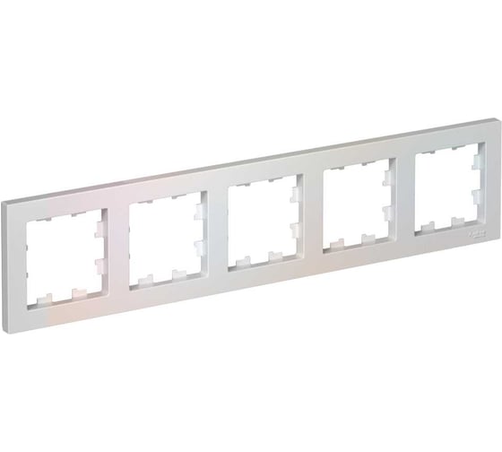 Рамка Systeme Electric 5-м ATLAS DESIGN универсальная, жемчуг ATN000405 1240267 1