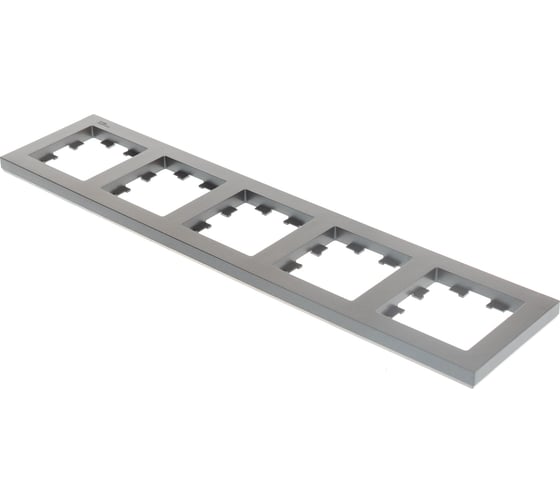 Рамка Systeme Electric 5-м ATLAS DESIGN универсальная, мокко ATN000605 1240353