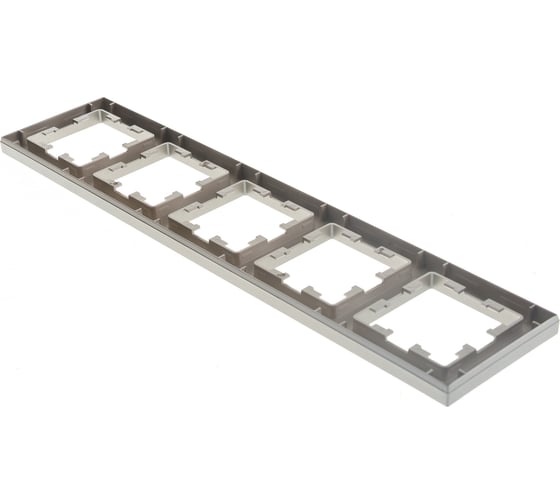 Рамка Systeme Electric 5-м ATLAS DESIGN универсальный, шампань ATN000505 1240310