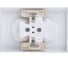 Розетка Systeme Electric 2-м ATLAS DESIGN без заземления, 16А, в сборе, жемчуг ATN000420 1240272 3