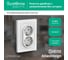 Розетка Systeme Electric 2-м ATLAS DESIGN с заземлением, 16А, в сборе, белая ATN000124 1240135 3