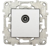 Розетка Systeme Electric TV UNICA NEW одиночная, алюминий NU546230 1240022