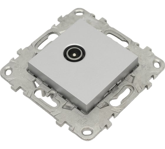 Розетка Systeme Electric TV UNICA NEW одиночная, алюминий NU546230 1240022