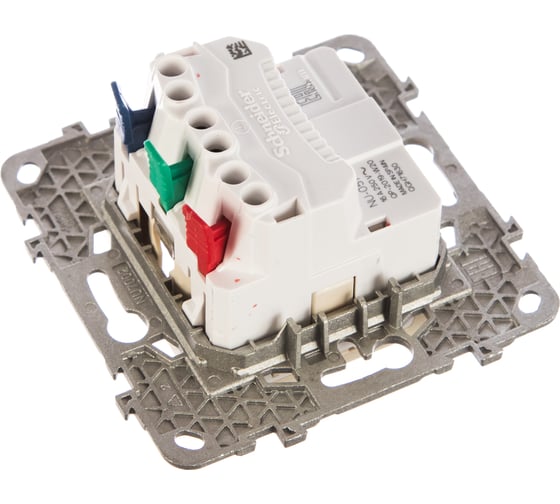 Розетка Systeme Electric UNICA NEW защитные шторки, с заземлением, 16А, 250В, бежевый 1239893