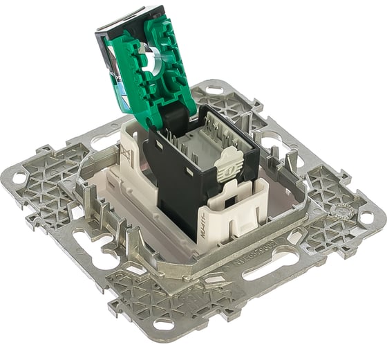 Компьютерная розетка Systeme Electric UNICA NEW RJ45 5е UTP белая NU541118 1239973