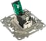 Компьютерная розетка Systeme Electric UNICA NEW RJ45 5е UTP белая NU541118 1239973 3