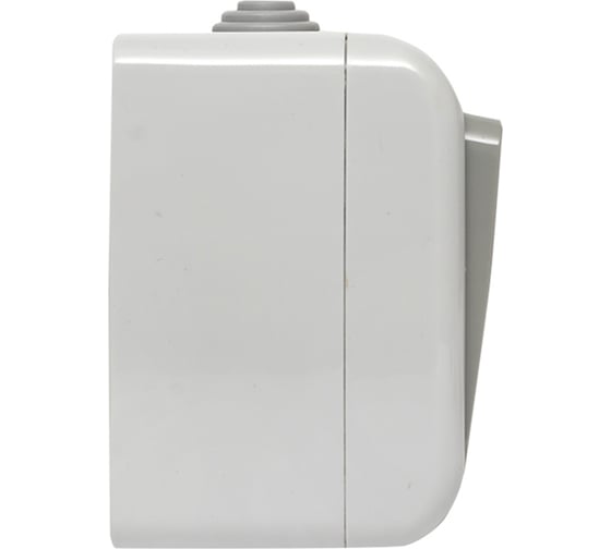 Выключатель EKF Мурманск 2-клавишный 10А IP54 серый EFV10-023-30-54