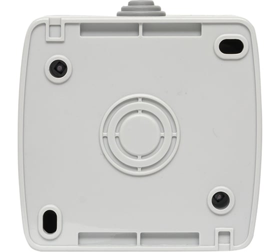 Выключатель EKF Мурманск 2-клавишный 10А IP54 серый EFV10-023-30-54