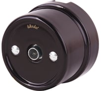 ТВ розетка Werkel Ретро (коричневый) a036809