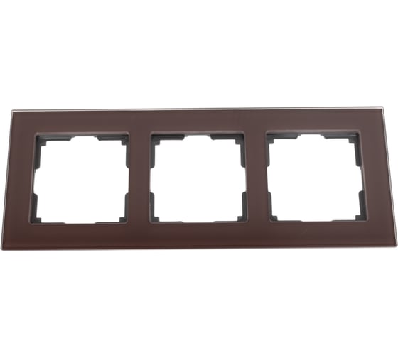 Рамка на 3 поста Werkel WL01 Frame 03 мокко a031794