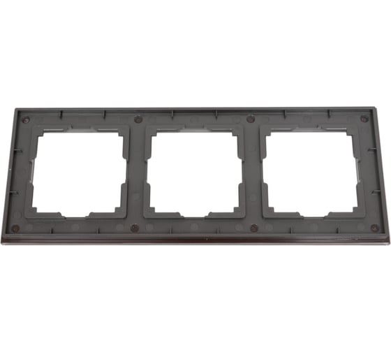 Рамка на 3 поста Werkel WL01 Frame 03 мокко a031794