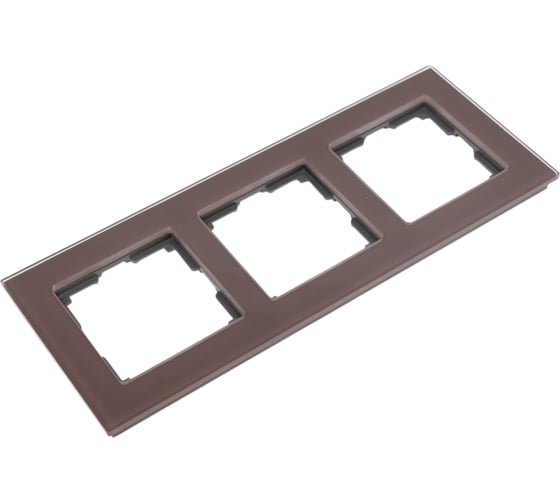 Рамка на 3 поста Werkel WL01 Frame 03 мокко a031794