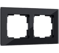 Рамка на 2 поста Werkel WL01 Frame 02 черный a031798