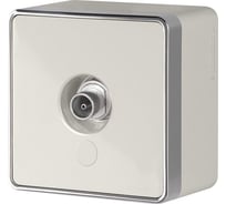 Оконечная ТВ-розетка WERKEL Gallant (слоновая кость) a036787