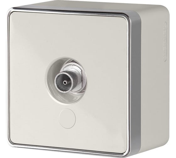 Оконечная ТВ-розетка WERKEL Gallant (слоновая кость) a036787 1