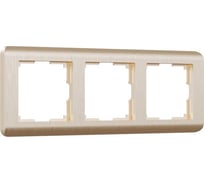 Рамка на 3 поста Werkel WL12 Frame 03 шампань a034613