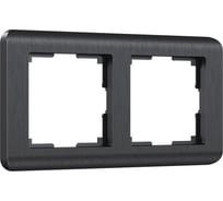 Рамка на 2 поста Werkel WL12-Frame-02 графит a046316