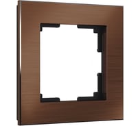 Рамка на 1 пост Werkel WL11 Frame 01 коричневый, алюминий a033745