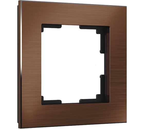 Рамка на 1 пост Werkel WL11 Frame 01 коричневый, алюминий a033745