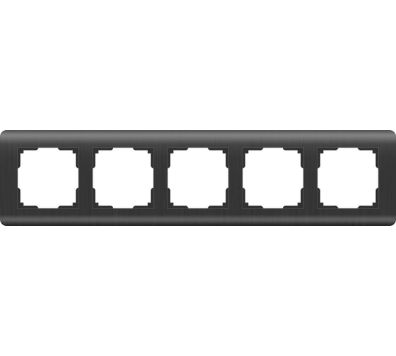 Рамка на 5 постов Werkel WL12 Frame 05 графит a046319