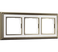 Рамка на 3 поста Werkel WL17 Frame 03 бронза, белый a037684
