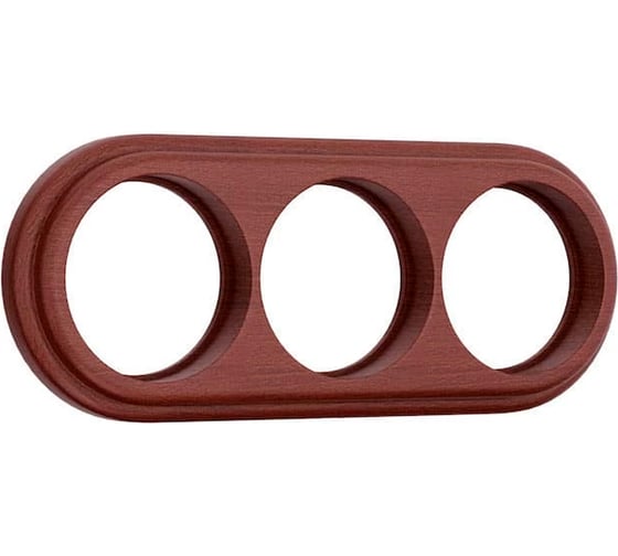 Рамка на 3 поста Werkel WL15-frame-03 итальянский орех a037247