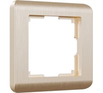 Рамка на 1 пост Werkel WL12 Frame 01 шампань a034611