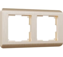 Рамка на 2 поста Werkel WL12 Frame 02 шампань a034612