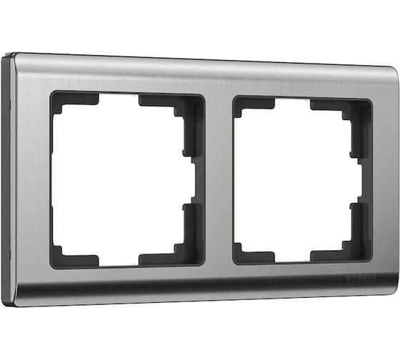 Рамка на 2 поста Werkel WL02 Frame 02 глянцевый никель a028860 1