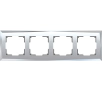 Рамка на 4 поста Werkel WL08 Frame 04 зеркальный a045798