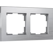 Рамка на 2 поста Werkel WL11-Frame-02 алюминий a033740