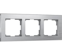 Рамка на 3 поста Werkel WL11 Frame 03 алюминий a033741