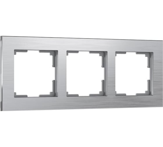 Рамка на 3 поста Werkel WL11 Frame 03 алюминий a033741 1