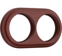 Рамка на 2 поста Werkel WL15 frame 02 итальянский орех a037244
