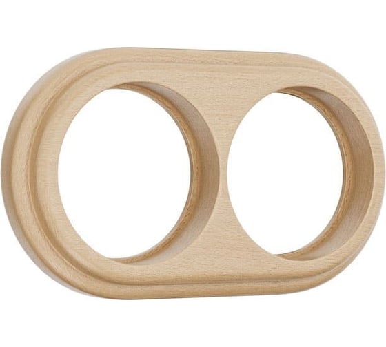 Рамка на 2 поста Werkel WL15-frame-02 светлый бук a037243 1