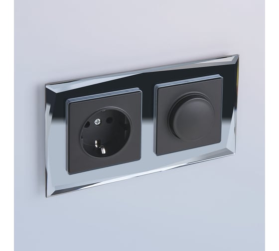 Рамка на 2 поста Werkel WL08-Frame-02 черный a029844