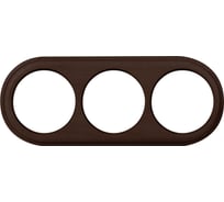 Рамка на 3 поста Werkel WL15 frame 03 венге a037245